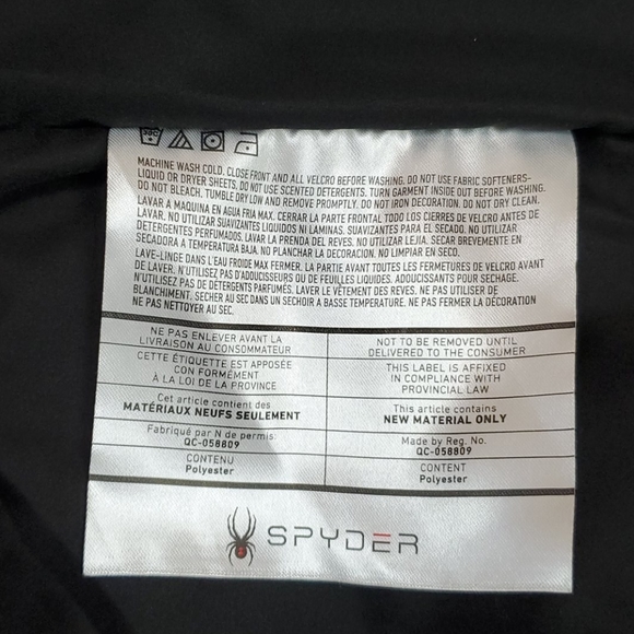 Spyder water resistant rose gold puffy hoodie women jacket size L New - Picture 14 of 15